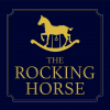 ROCKING HORSE logo blue